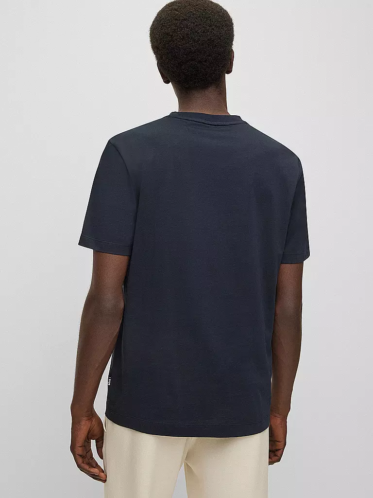 BOSS T-Shirt Regular Fit THOMPSON blau