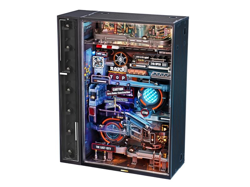 RoboTime Bausatz The Last City 130-teilig 3D-Puzzle aus Kunstoffteilen