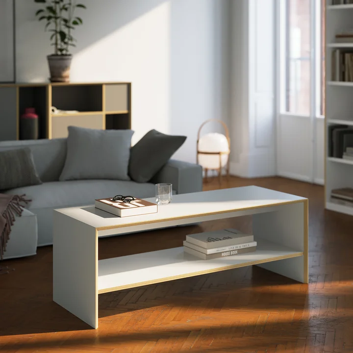 Müller Small Living - Bridge Two Sitzbank mit Ablage, anthrazit