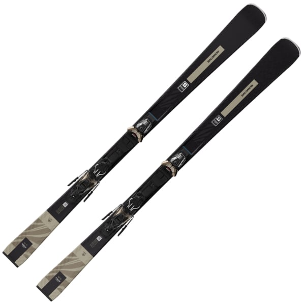 Pack ski SALOMON S/MAX N°10 + M10 GW L80 BLACK / LIGHT BRONZE MET