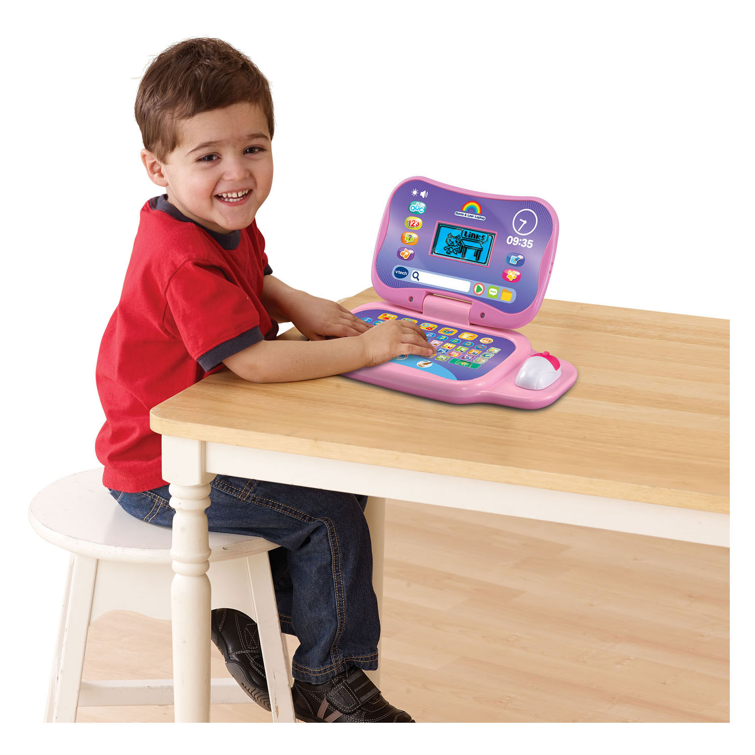 VTech Game andLeer Laptop Roze