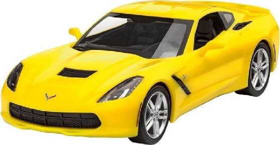 Revell - 2014 Corvette Stingray Bil Byggesæt - Easy Click - 1:25 - 07825
