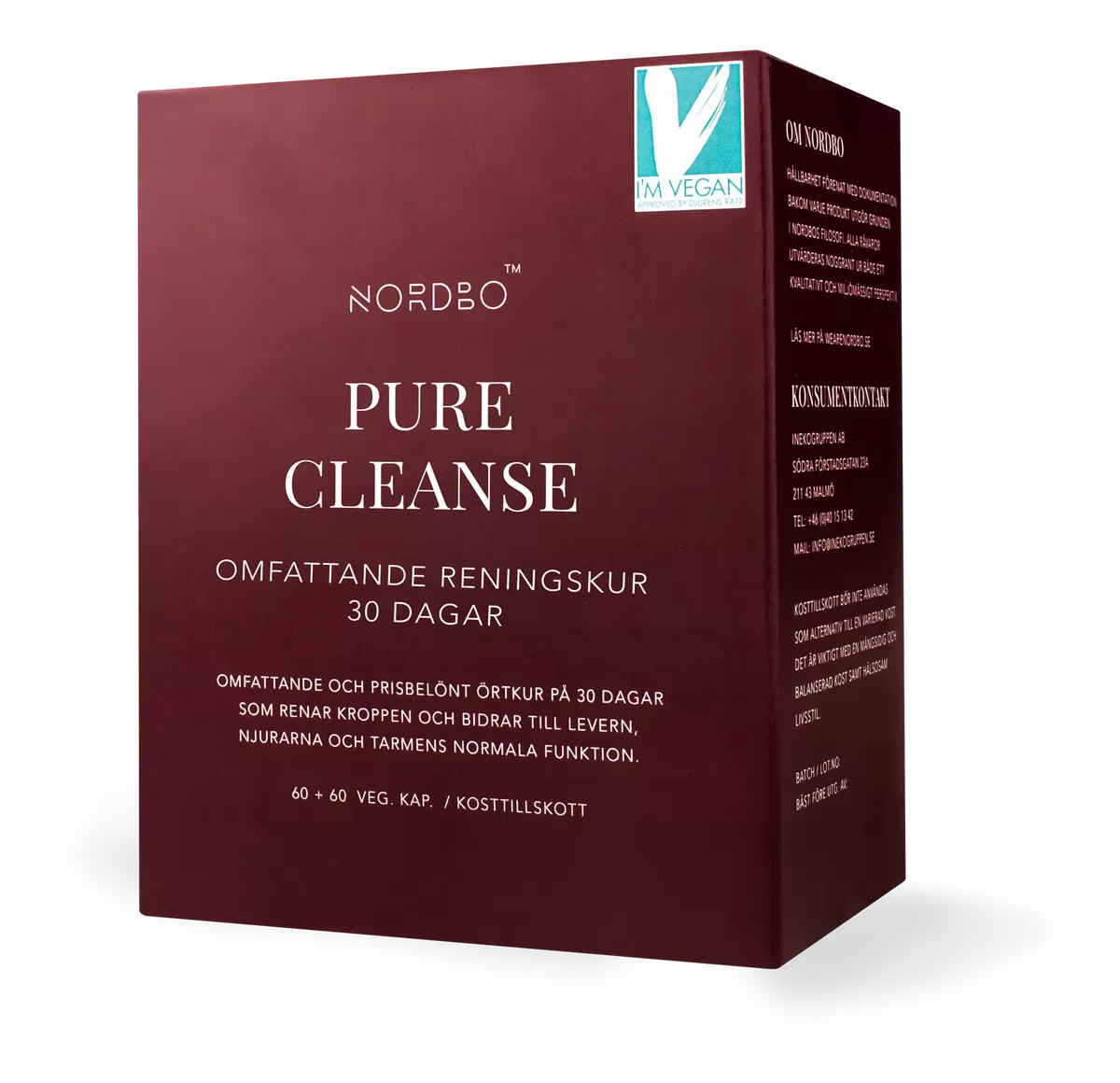 Nordbo Pure Cleanse - 60   60 kaps.