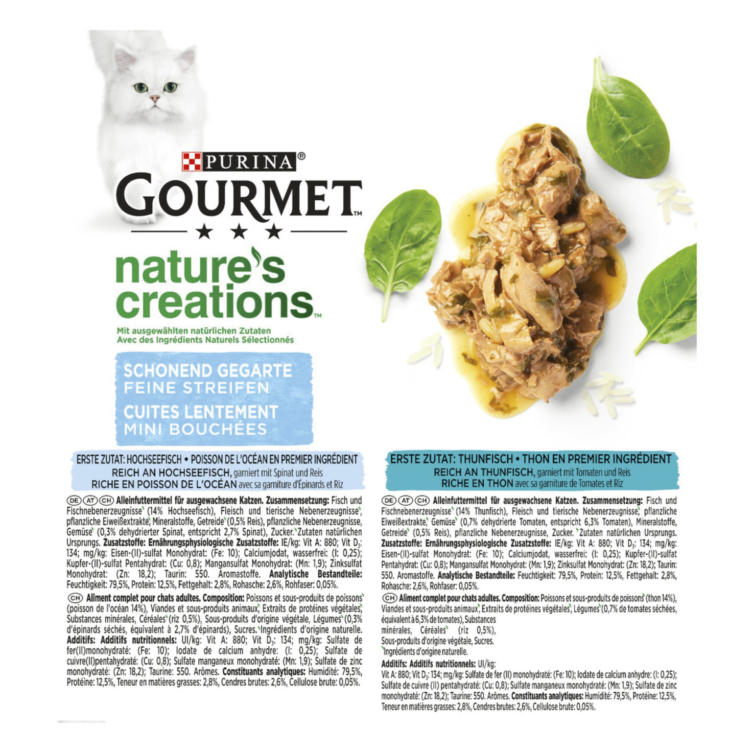 Gourmet Nature's Creations Fisch 8x85g