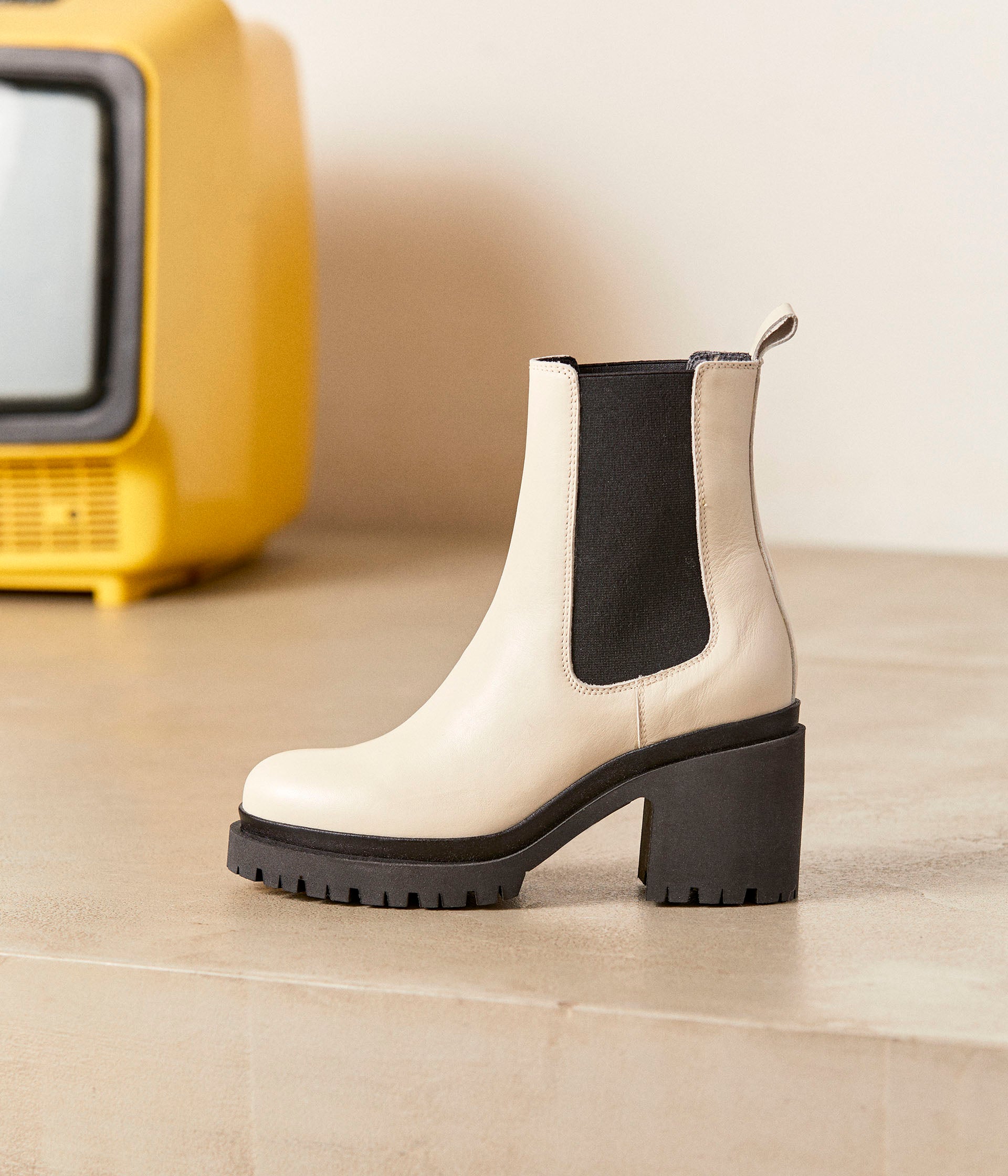 Boots écrues Candice