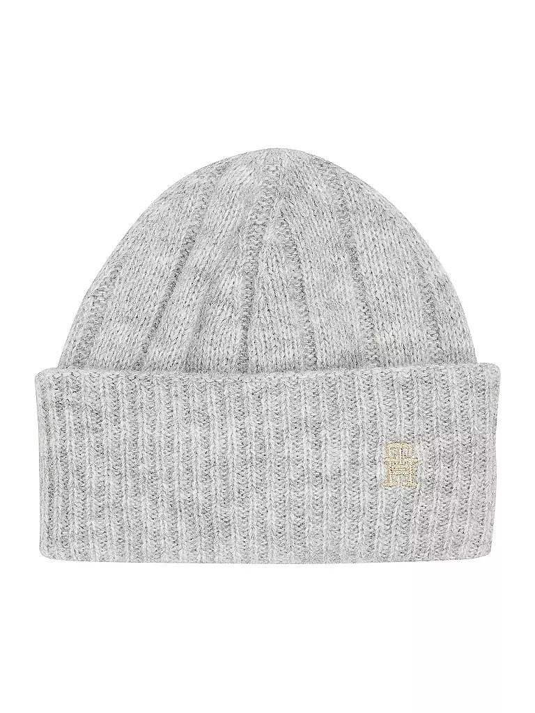 TOMMY HILFIGER Mütze - Haube grau