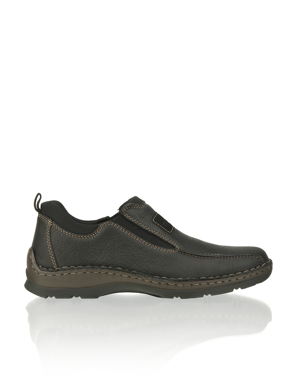 Glattleder Slipper