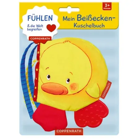 Coppenrath Verlag Mein Beißecken-Kuschelbuch: Kleine Ente (Fühlen&begreifen)