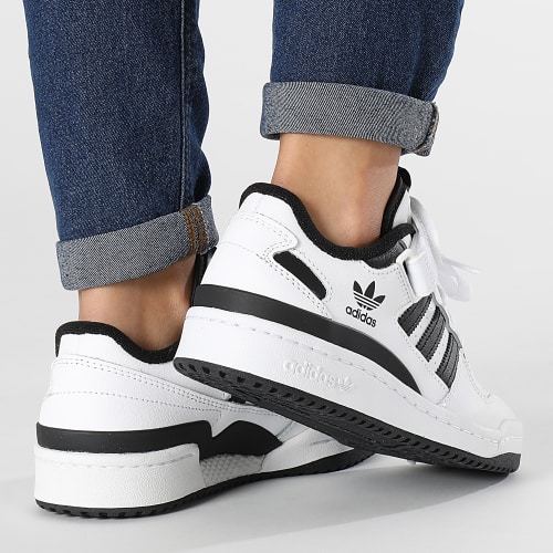 Baskets Femme Forum Low IF2649 Cloud White Core Black