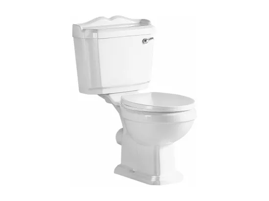 Toilette WC à poser rétro CHERY en céramique