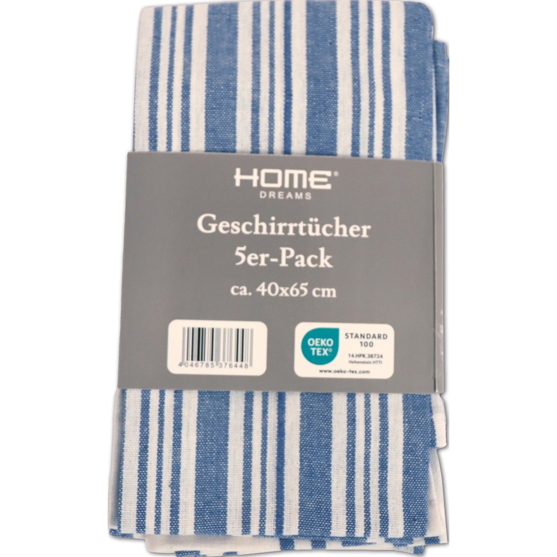 5er-Pack Geschirrtücher - sortierte Farben