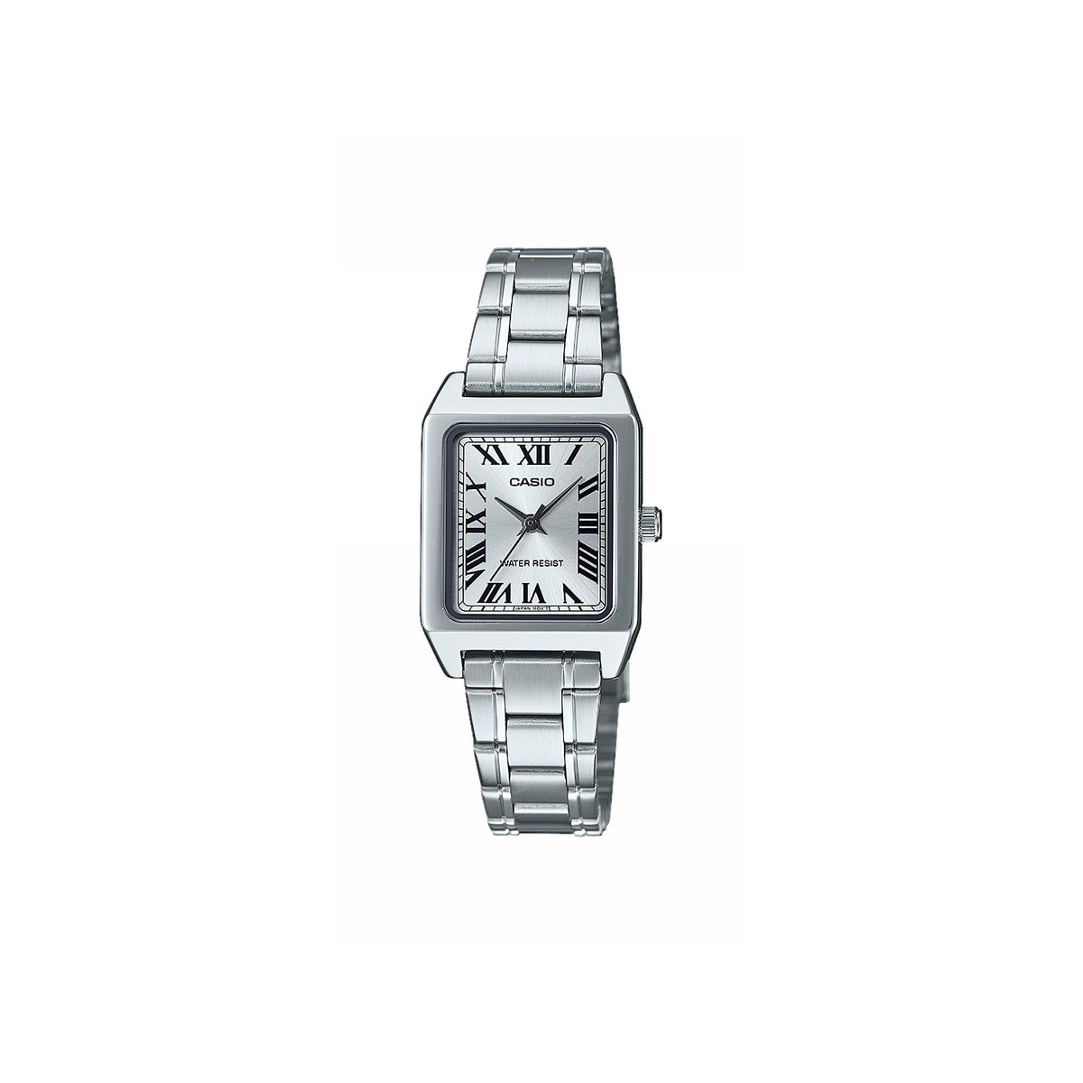 Montre CASIO femme bracelet acier inoxydable argent