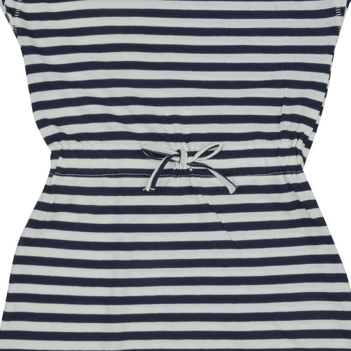 Only - KONMAY S/S DRESS JRS - Blanc / Marine