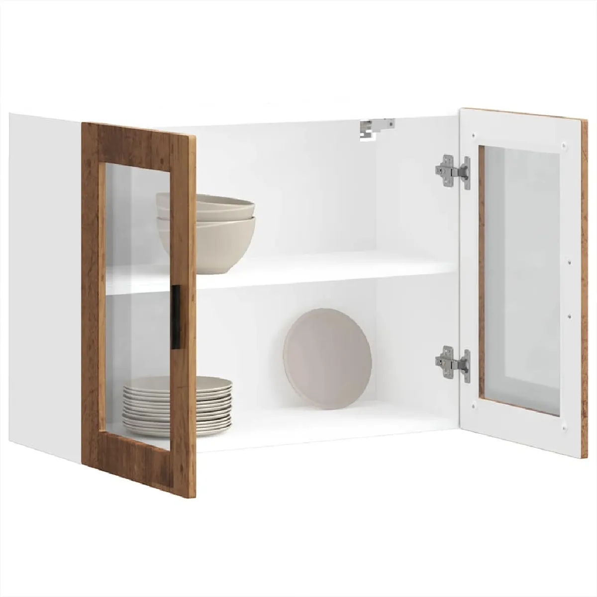 vidaXL Armoire murale Porto Vieux Bois