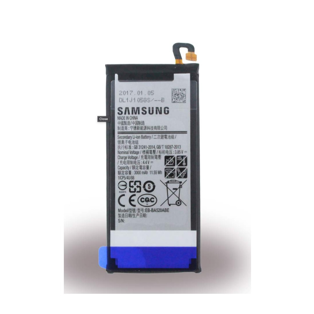 Galaxy A5 (2017) Akku - Batterie 4.40V 3000mAh EB-BA520AB