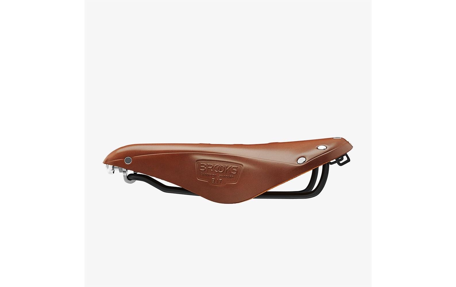 Fahrradsattel B17, Antikbraun<br>Ledersattel für Herren
