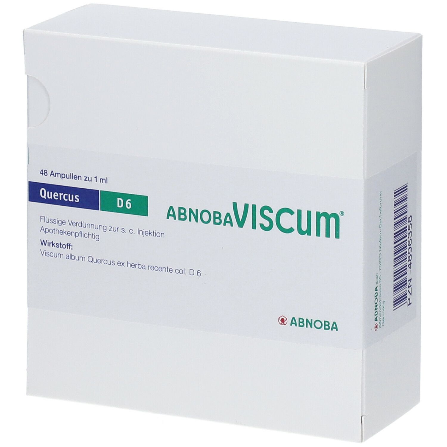 abnobaVISCUM® Quercus D6 Ampullen