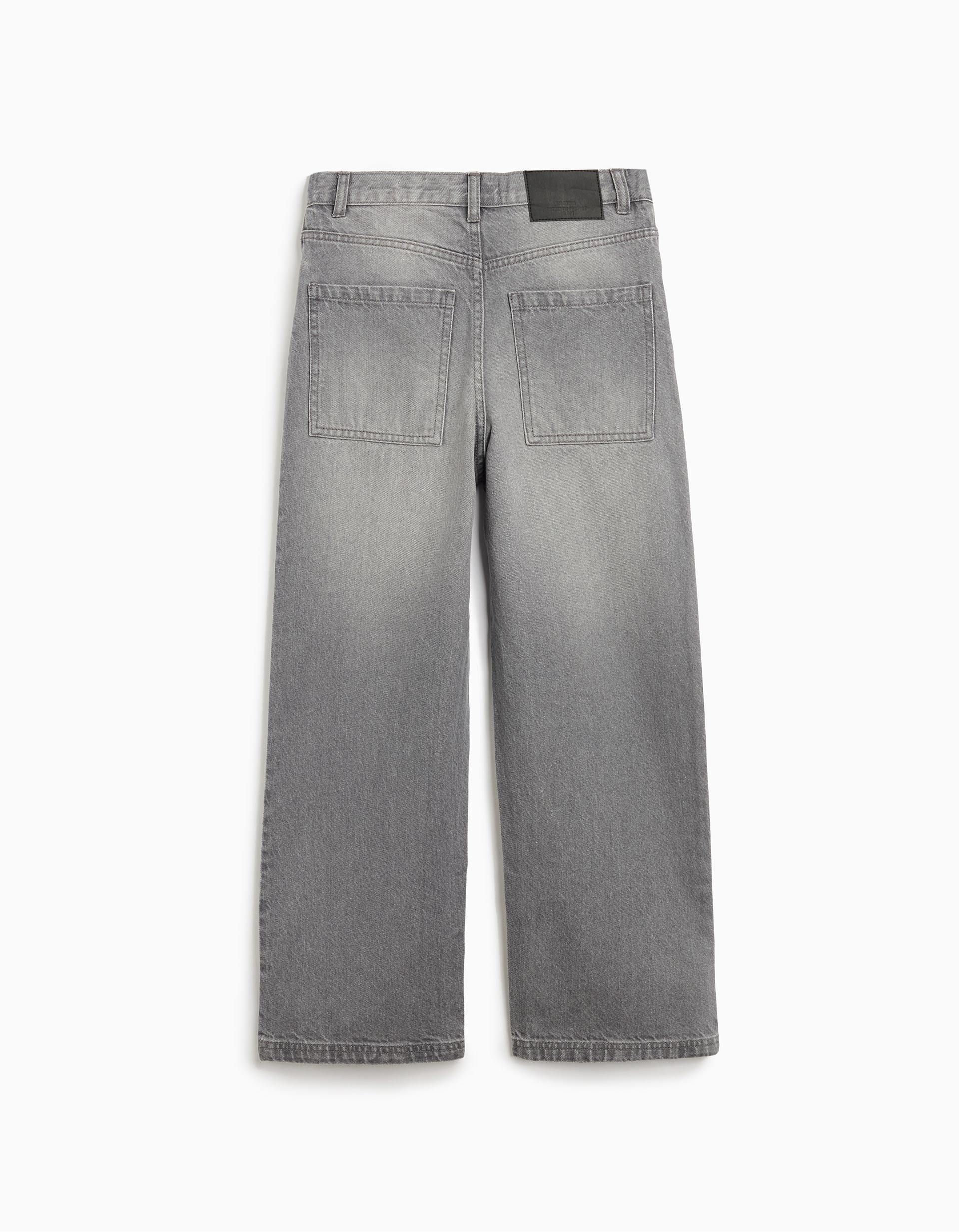 Calças de Ganga 'Baggy', Menino, Cinzento