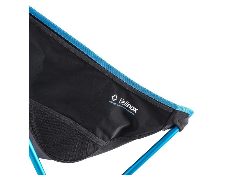 HELINOX Campingstuhl Beach Chair Black/Cyan Blue Campingstuhl