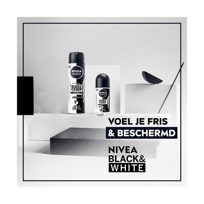 NIVEA Black & White Invisible Original Anti-Transpirant Spray 150 ML