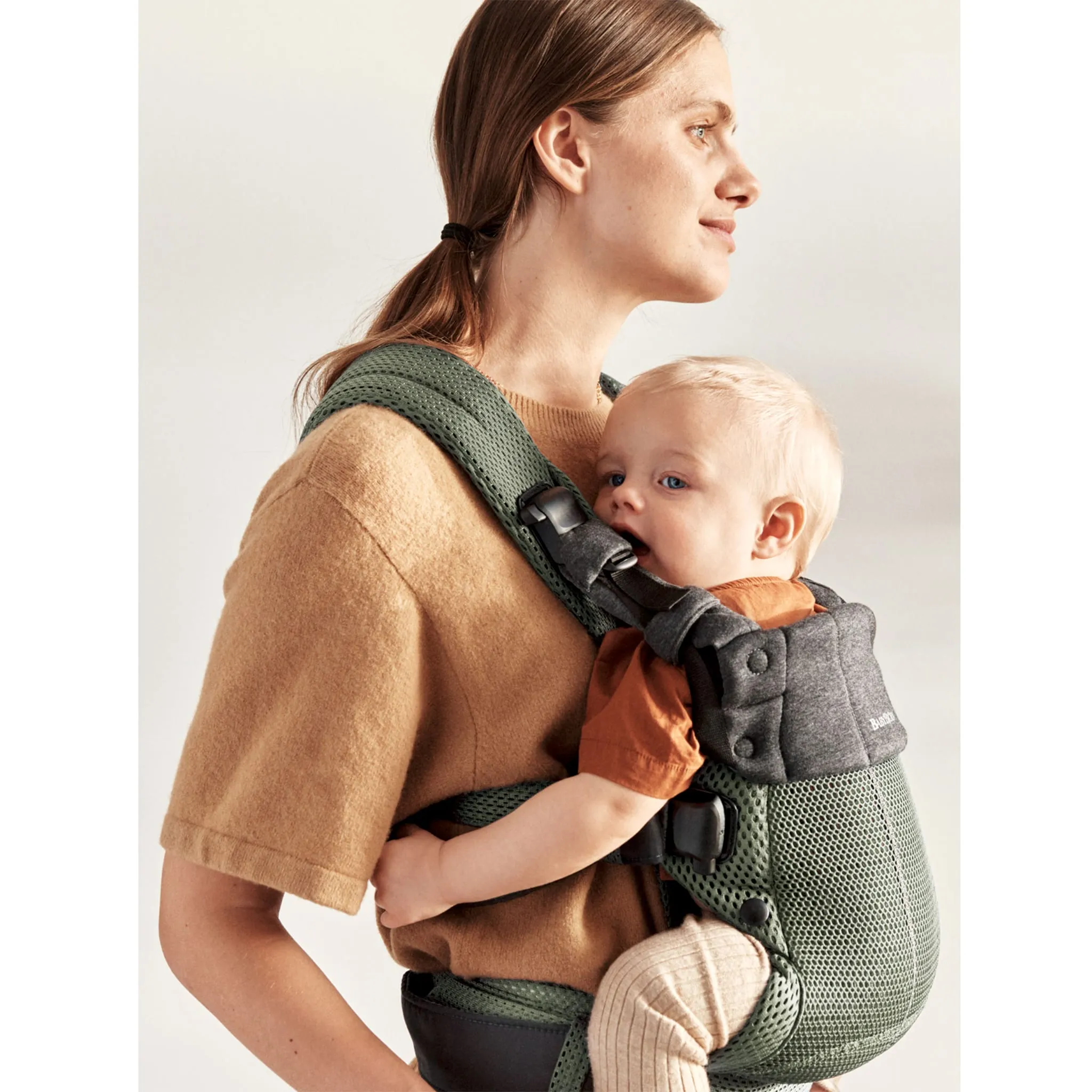 Babybjorn Porte-Bébé Harmony - Vert Foncé 3D mesh