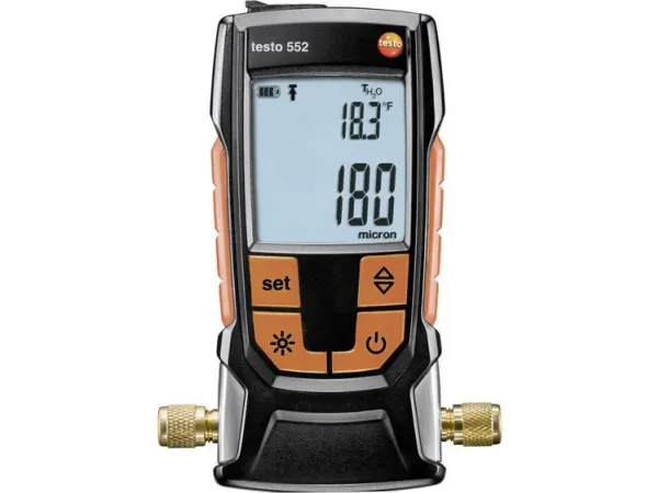 Trykmålingsudstyr testo 552 0 - 26.66 mbar