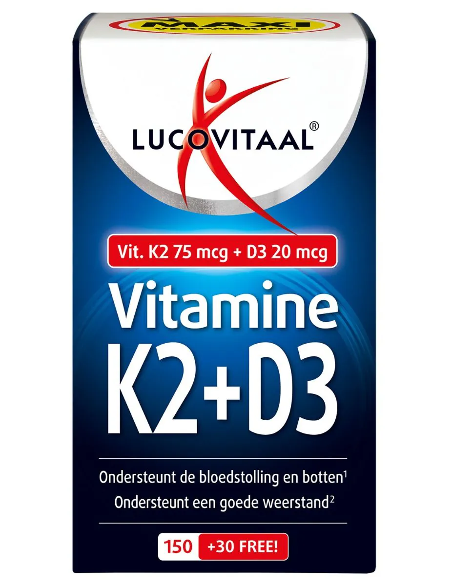 Vitamine K2 + D3 capsules