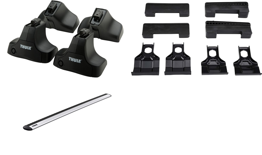 Tagbøjler, Thule WingBar EVO Grå