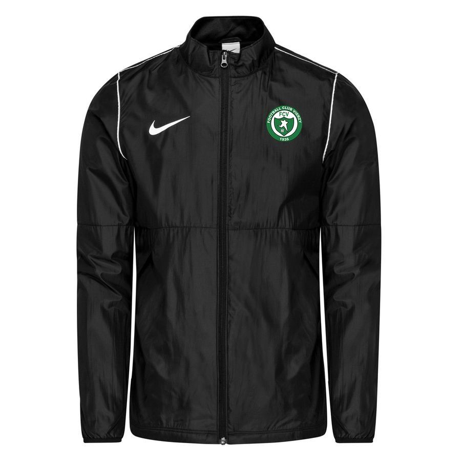 FC Vierzy Veste de Pluie - Noir Blanc