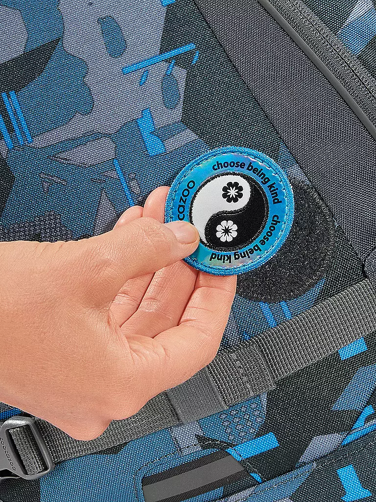 COOCAZOO Schulrucksack MATE Blue Craft dunkelblau