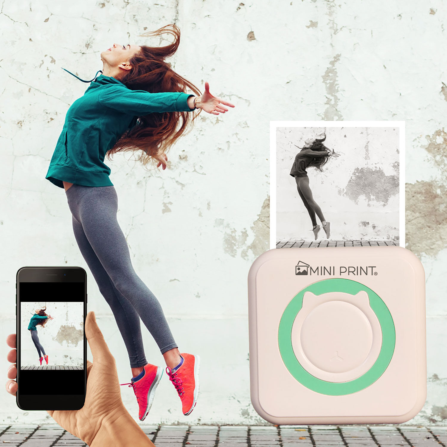 Mini Printer tragbar, Sofortbild Drucker