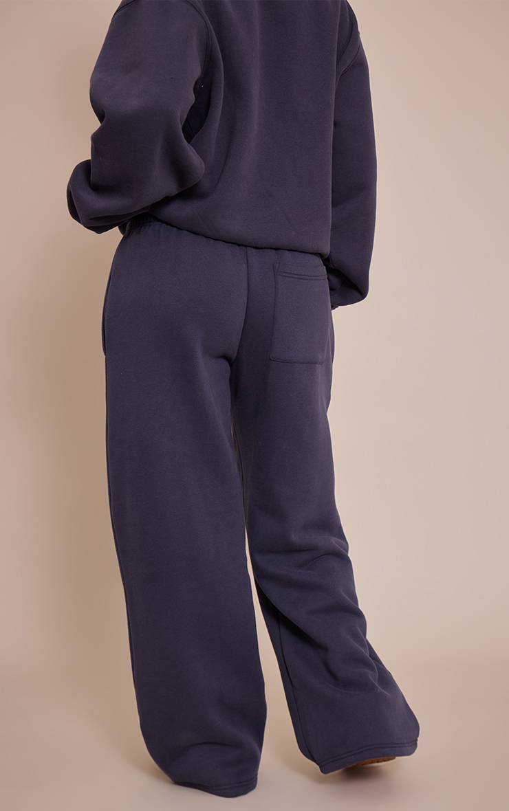 Bleu Marine Pantalon De Jogging Petite À Jambe Droite