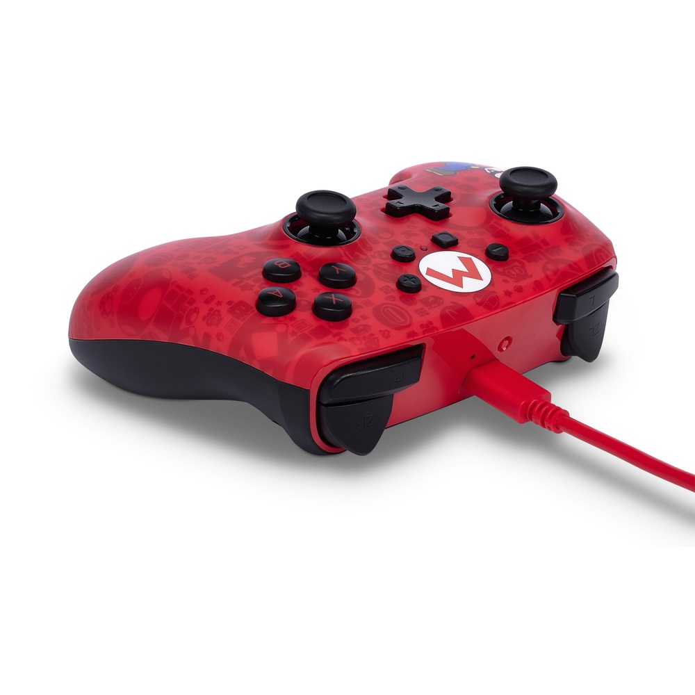 PowerA Enhanced Wireless Controller für Nintendo Switch – Here We Go Mario