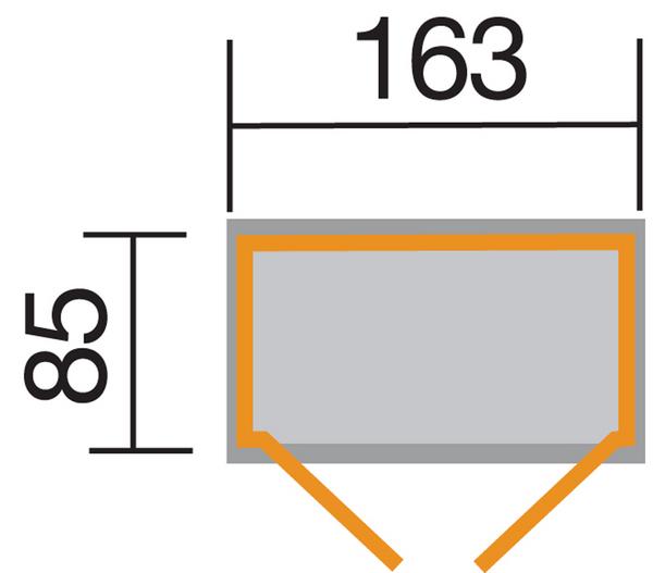 Weka Garten- und Terrassenschrank 361