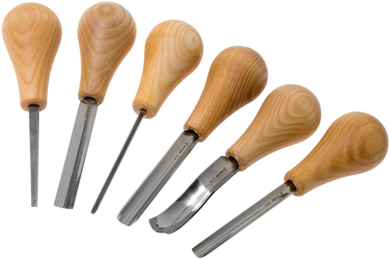 BeaverCraft Palm Chisel Wood Carving Set SC05, houtsnijset
