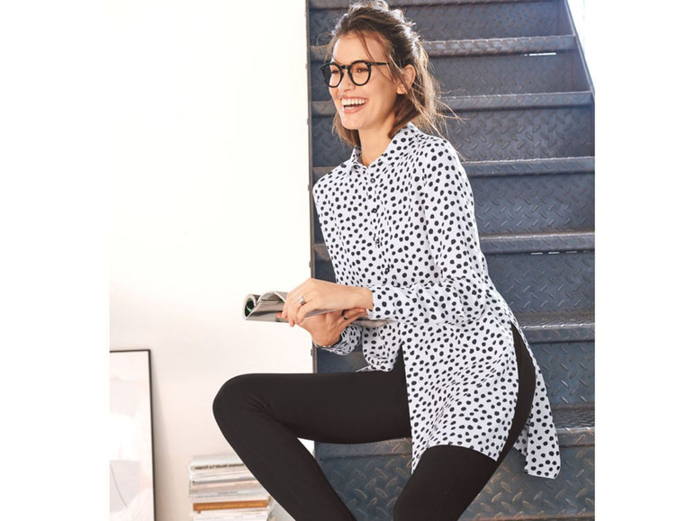 Lange damesblouse