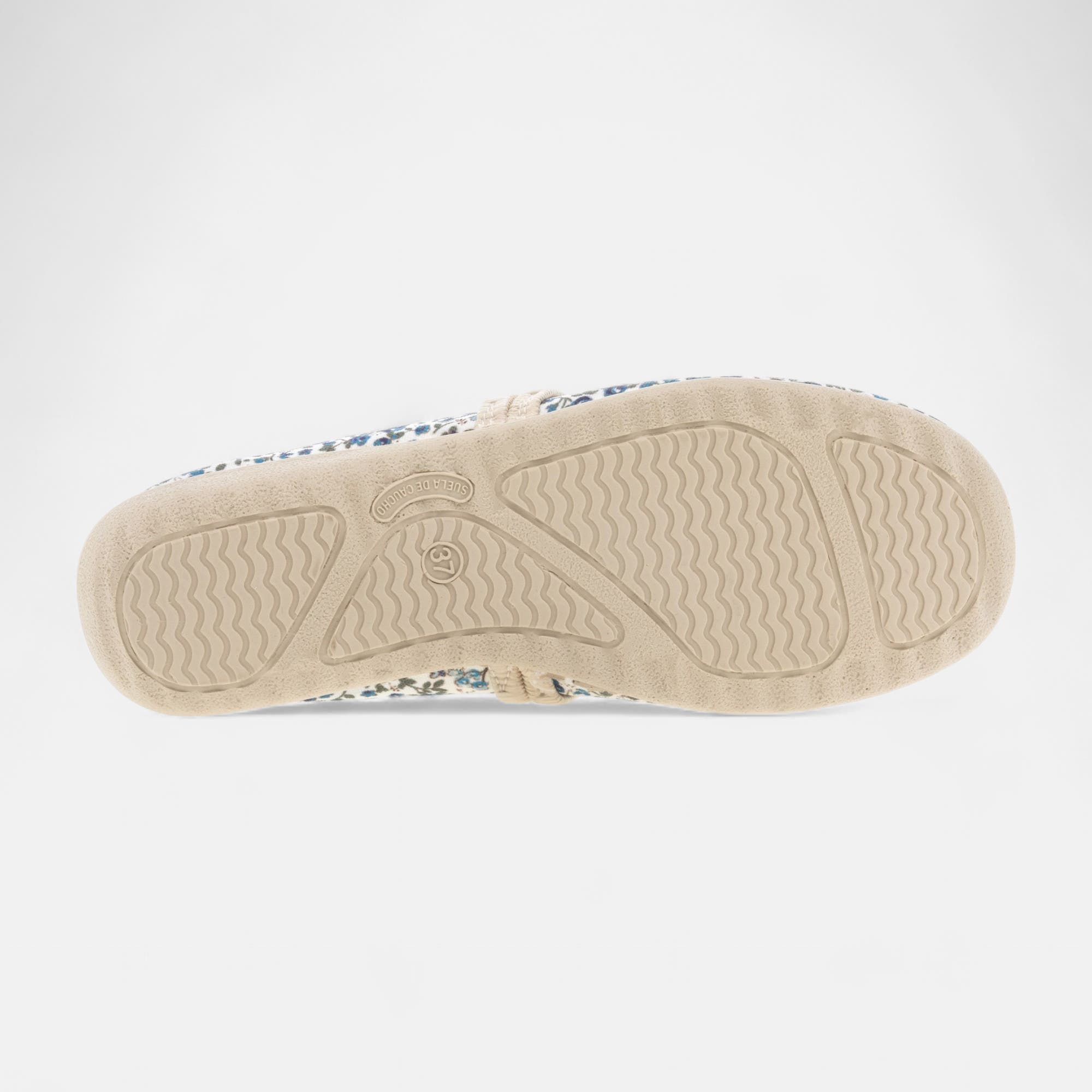 Chaussons ballerines Femme bleu