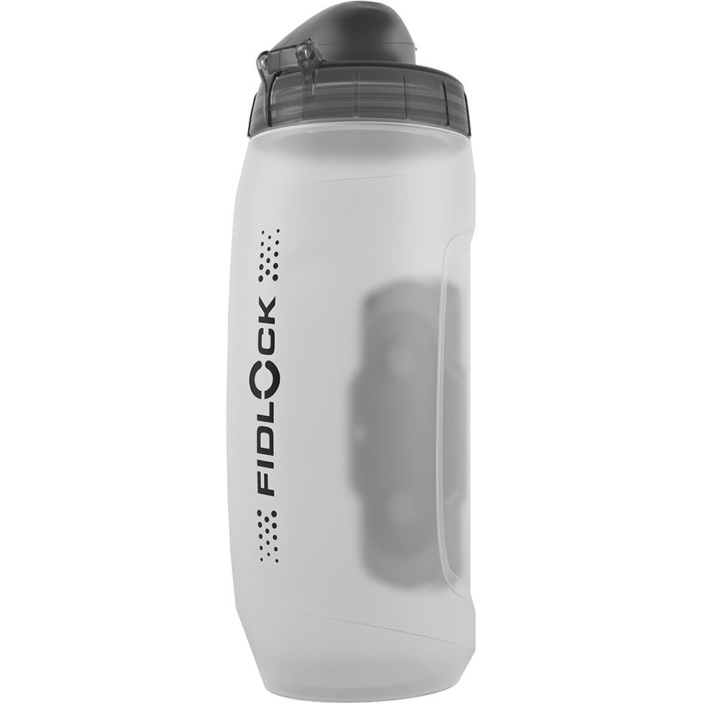 Fidlock 590ml Trinkflasche + Bike Base transparent weiß