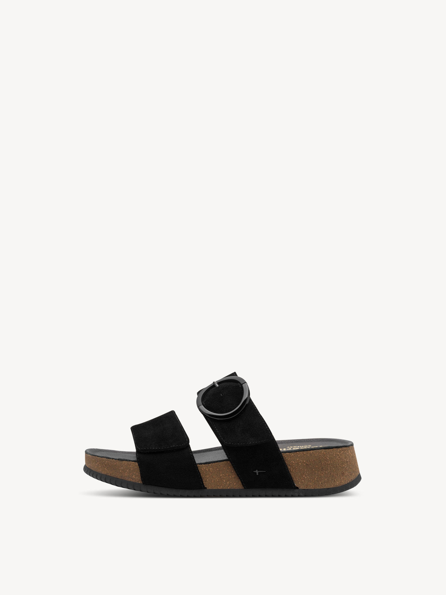 Leren Slipper - zwart