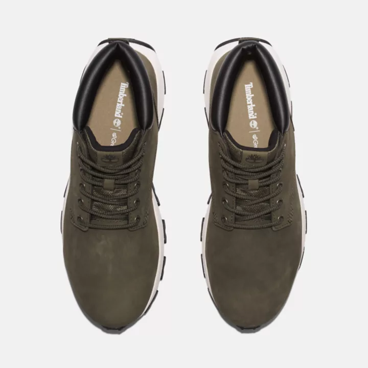 Bota Chukka Winsor Park Masculina na cor Verde Escuro