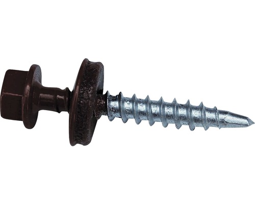 PRECIT schroeven 4,8 mm x 35 mm mahonie Verpakking = 20 stuks