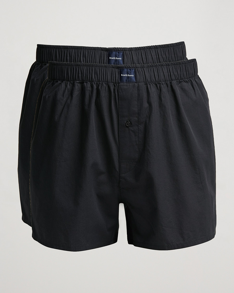 Bread & Boxers 2-Pack Boxer Shorts Dark Navy