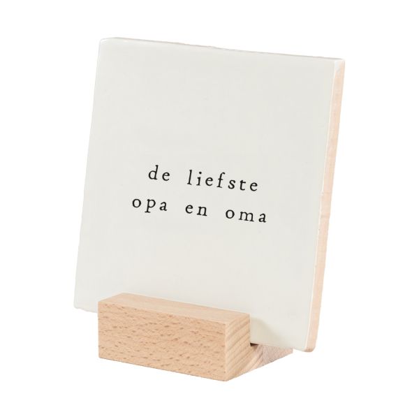 Ikpakjein Tegel - Liefste Opa En Oma