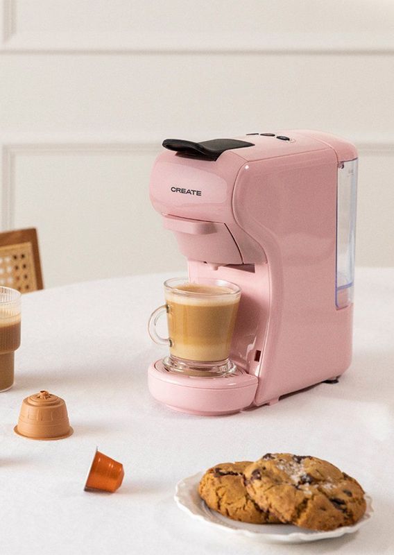 CREATE - Multi-capsule Express en gemalen koffiemachine - Nespresso, Dolce Gusto - 1450W - 600ml - POTTS