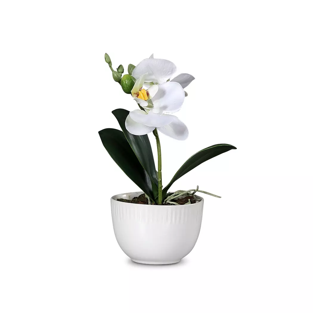Kunstblume Orchidee 14 cm