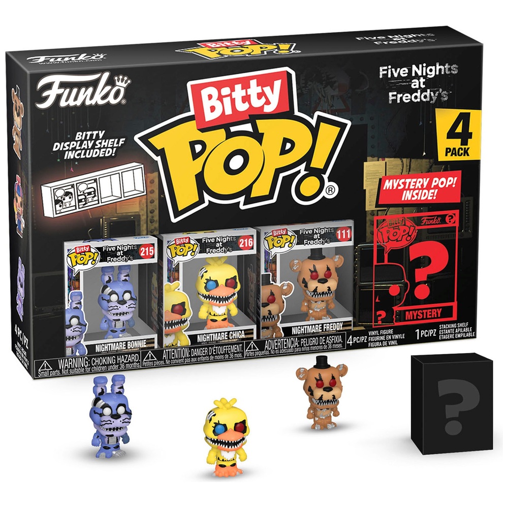 POP! Vinyl: Bitty Pop Five Nights at Freddy's Bonnie 4er-Pack