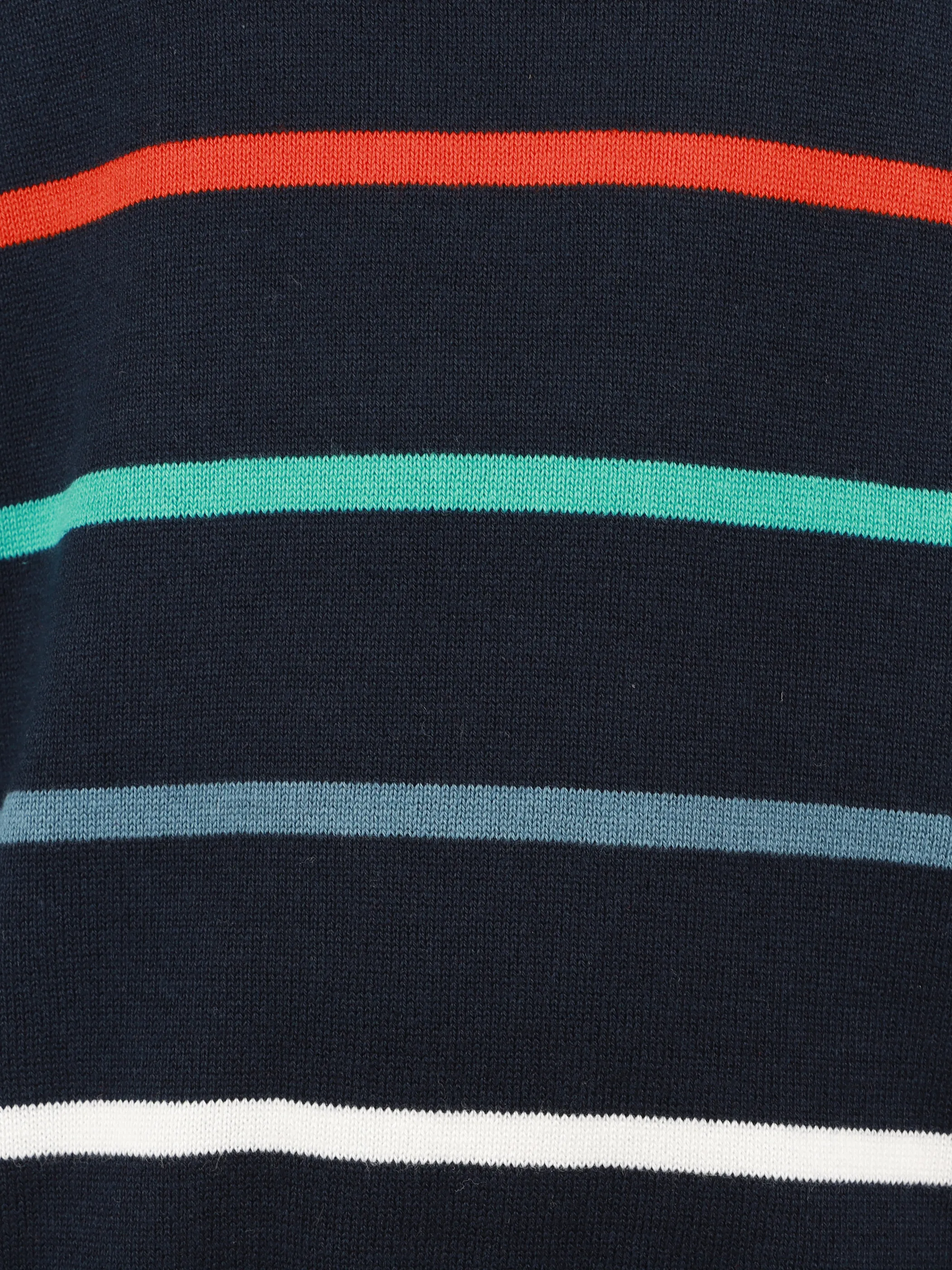 Jungen Strickpullover mit Streifen
