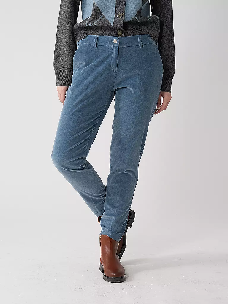 BRAX Chino 7/8 MARON S hellblau