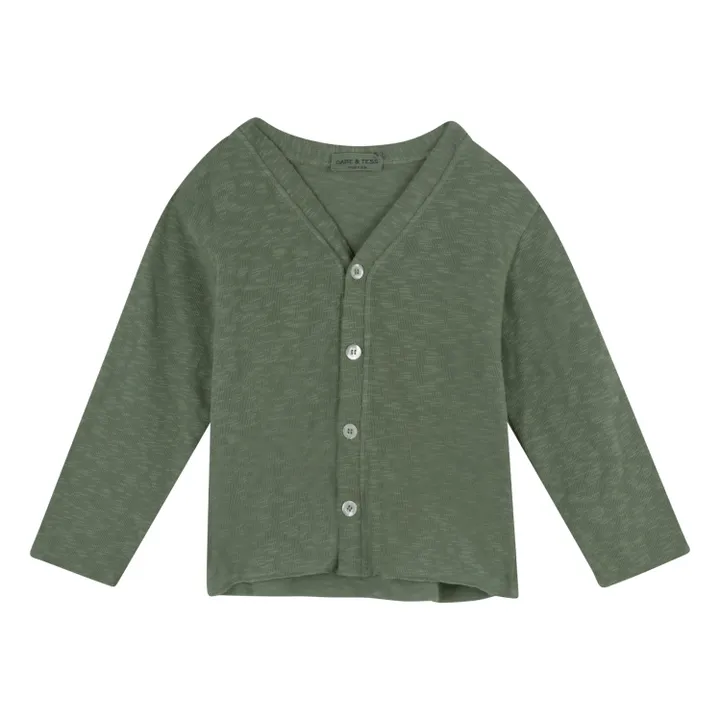 Babe & Tess Cardigan Fin | Vert