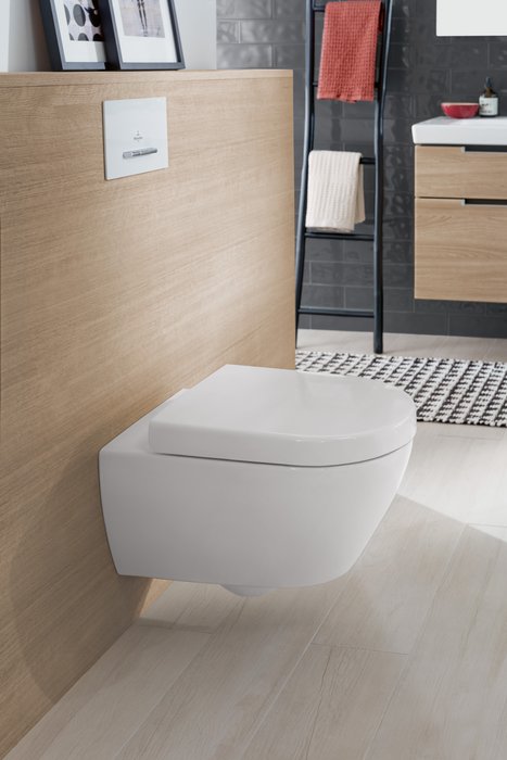 Villeroy & Boch Subway 2.0 randloos toilet CeramicPlus met AntiBac en DirectFlush wit glans
